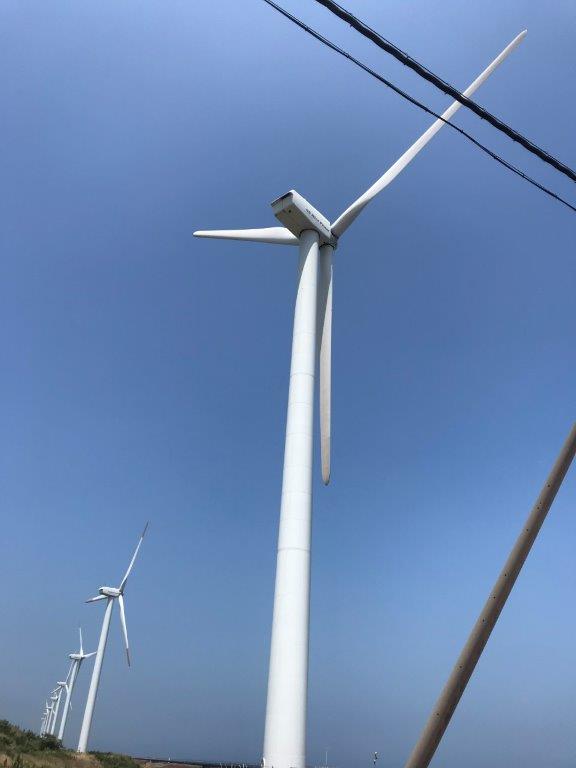 響灘の風力発電