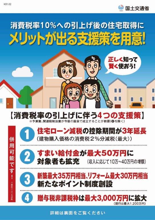 消費増税の支援策と補助事業