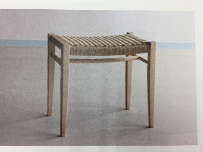椅子製作（座面ペーパーコード）　no.4