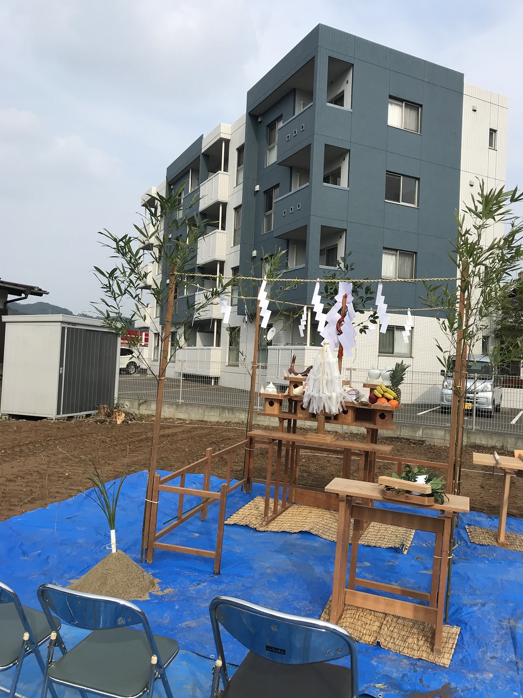 O邸の地鎮祭